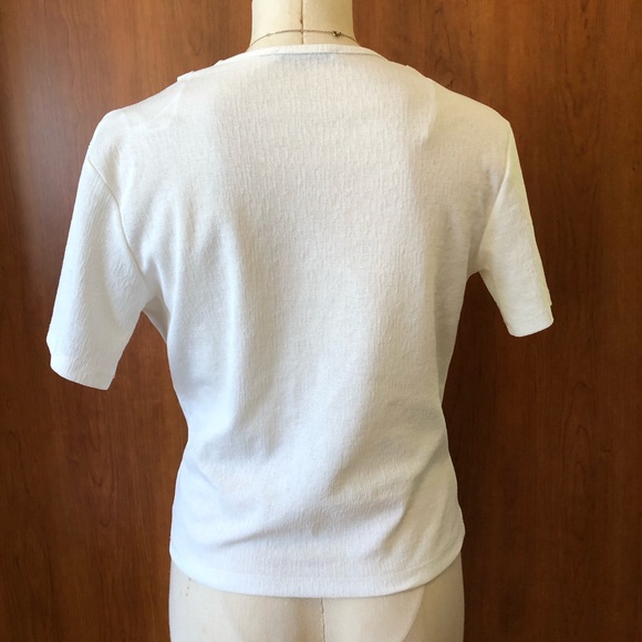 Zara pull over, short sleeve blouse - Picture 2 of 4
